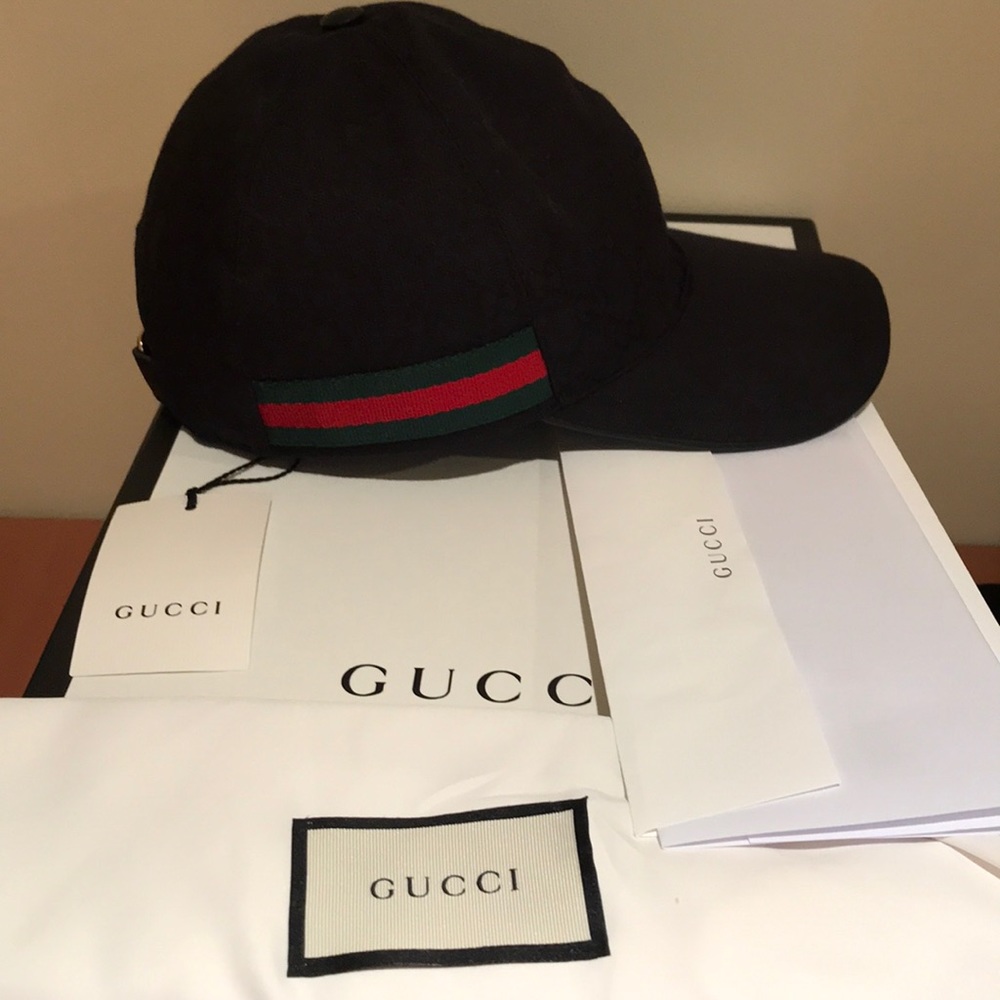 Original Gucci Canvas Baseball Hat